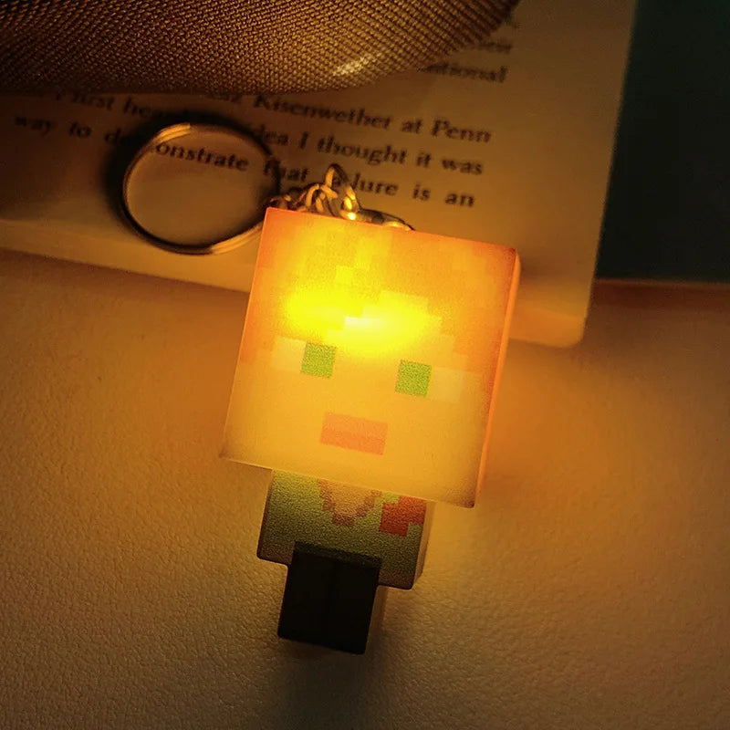 Figurki LED Minecraft – Brelok