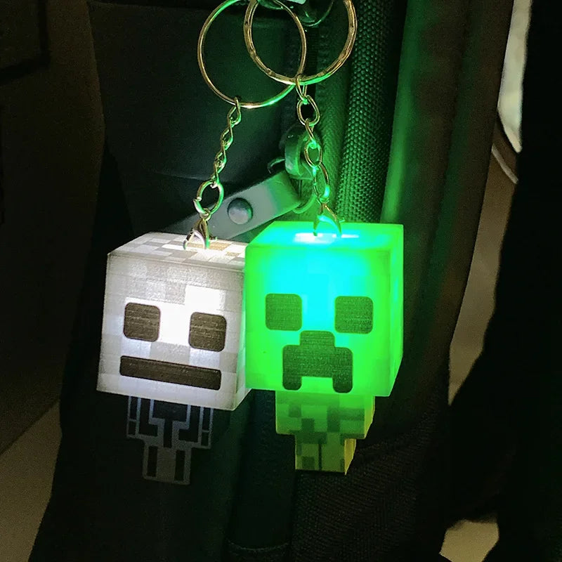 Figurki LED Minecraft – Brelok