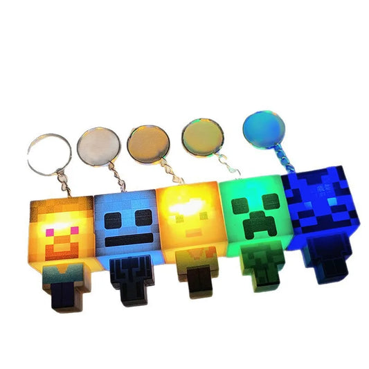 Figurki LED Minecraft – Brelok