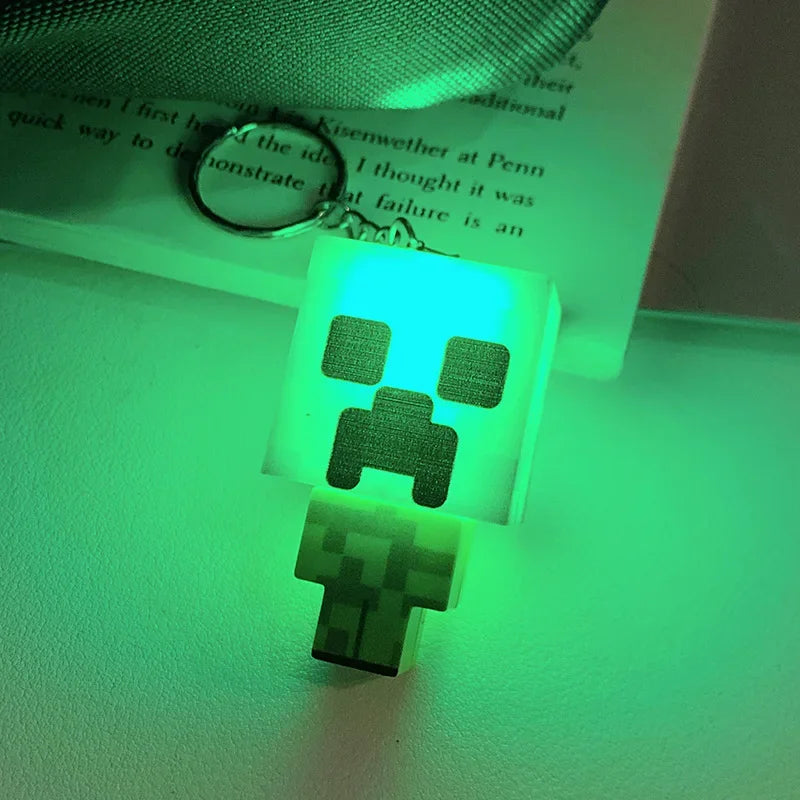 Figurki LED Minecraft – Brelok